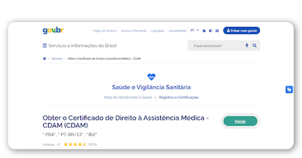 Seguro viagem gratuito