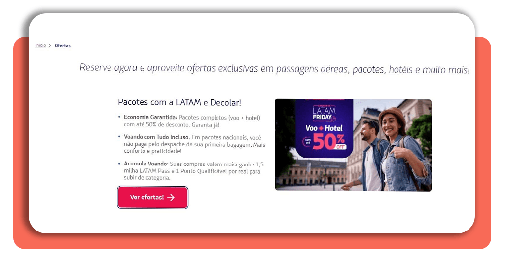 Ofertas LATAM Pass