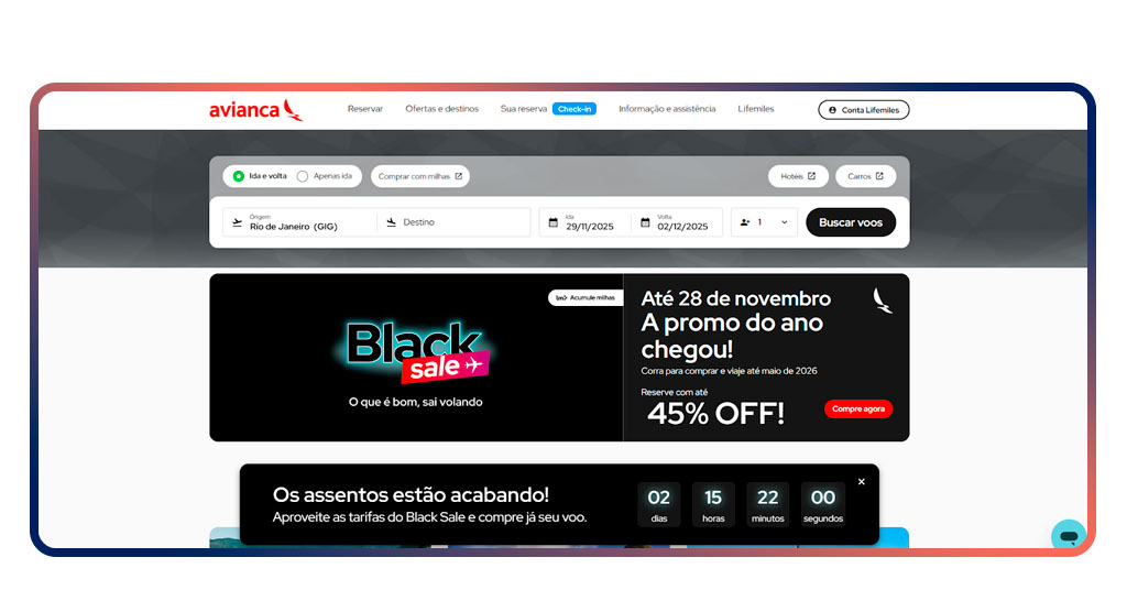 Ofertas Avianca