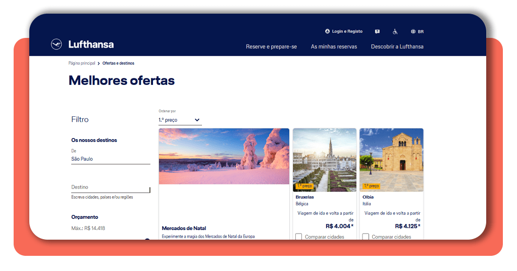 Ofertas Lufthansa