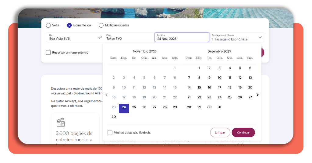 Ofertas Qatar Airways