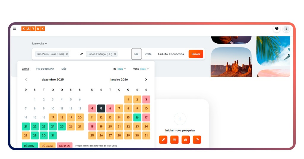 Passagens executivas baratas