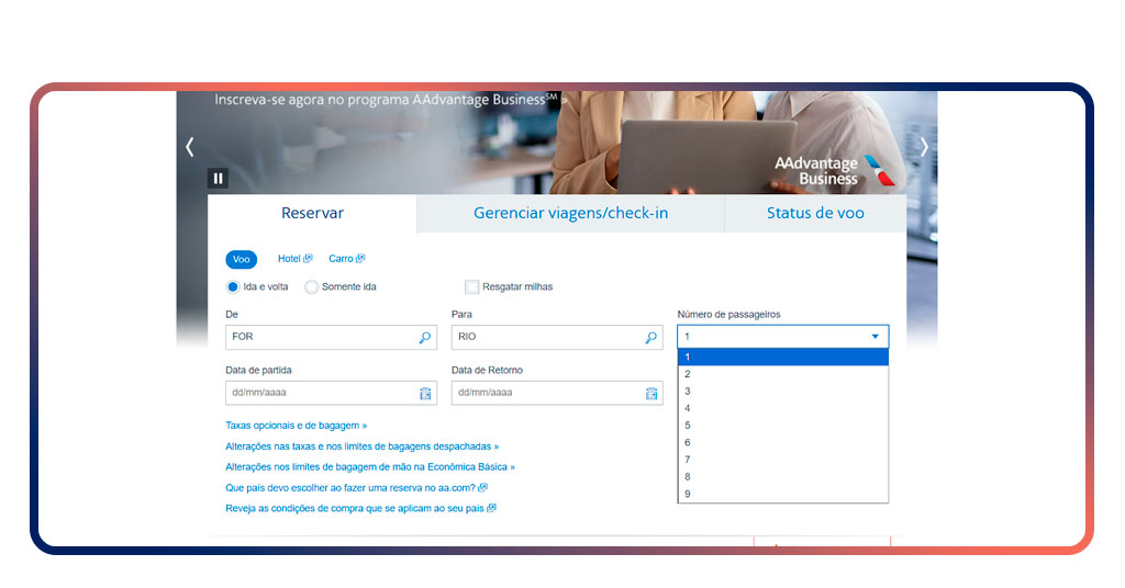 Ofertas American Airlines