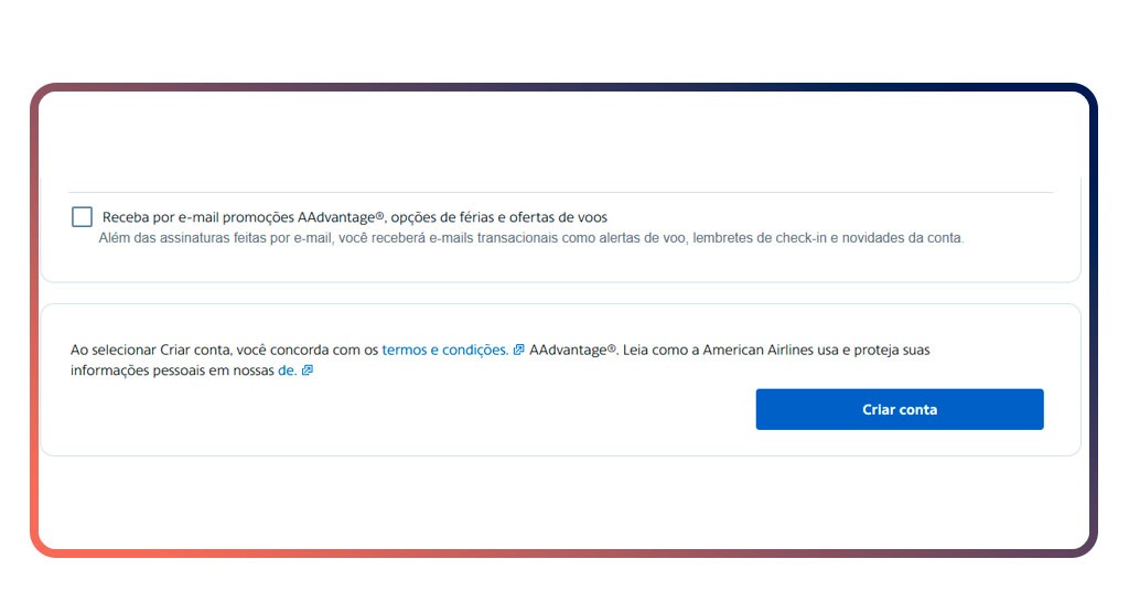 Aniversário American Airlines