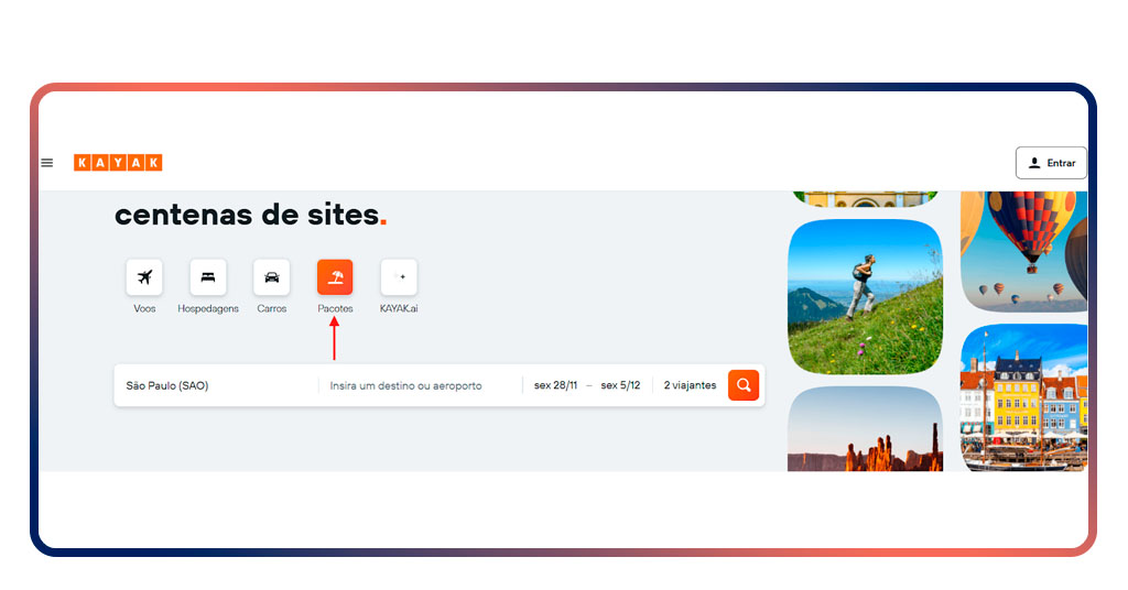 Passagens para Bariloche e Chile