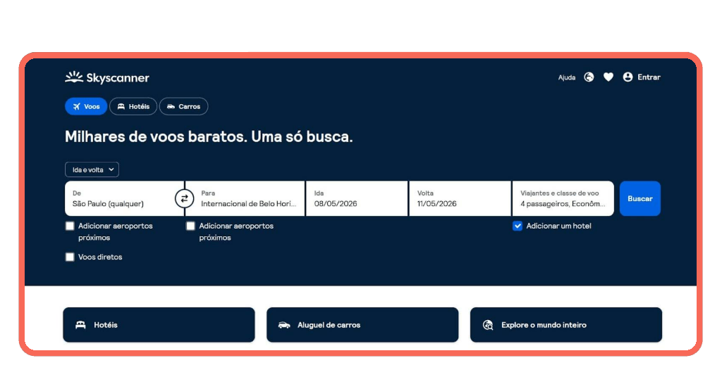 Viajar no Dia das Mães