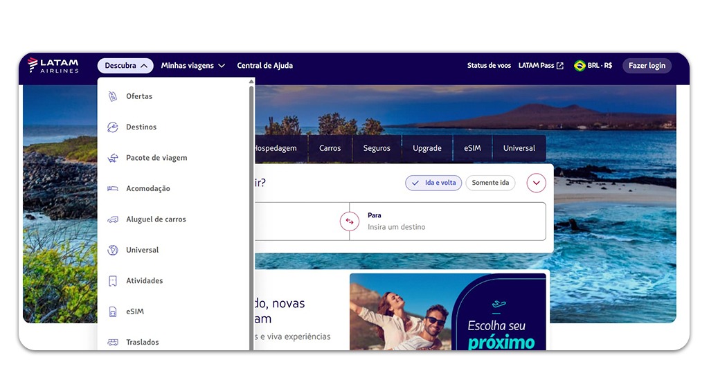 Passagens aéreas para o Rio de Janeiro