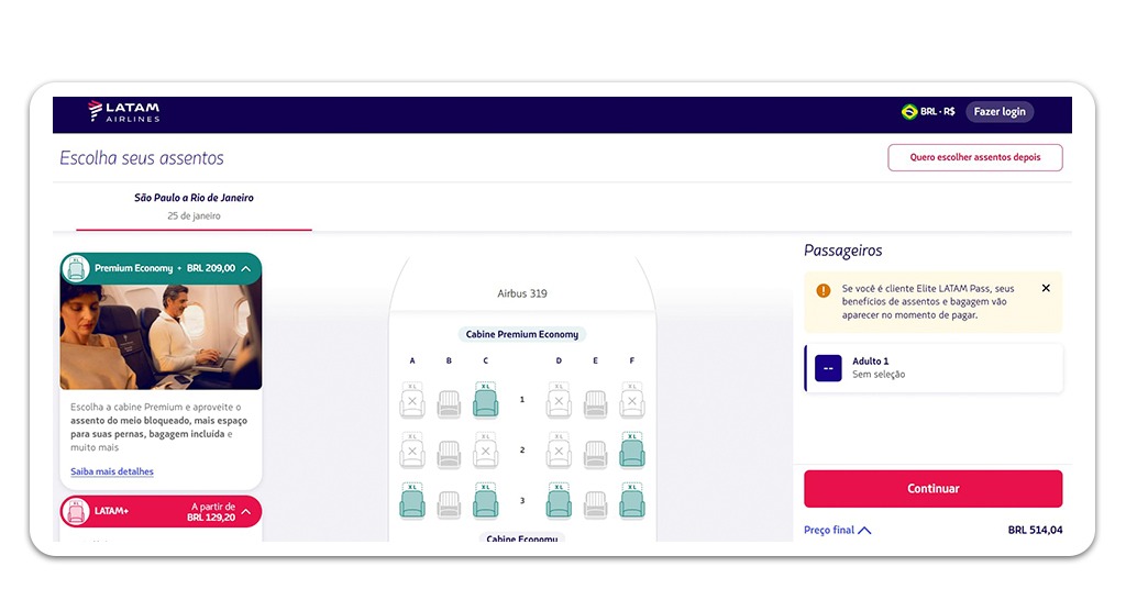 Passagens aéreas para o Rio de Janeiro