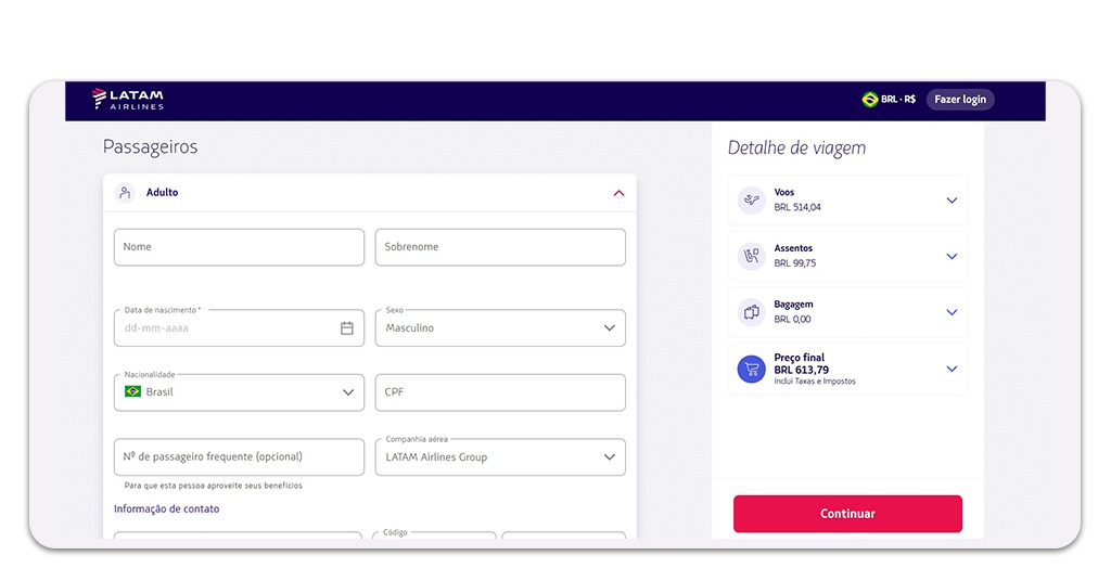 Passagens aéreas para o Rio de Janeiro