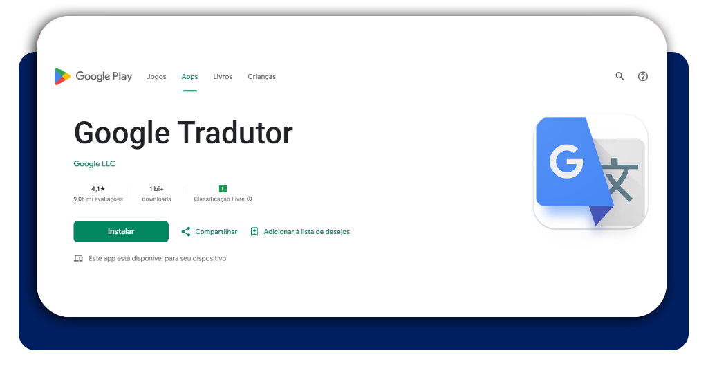 App de tradução por voz