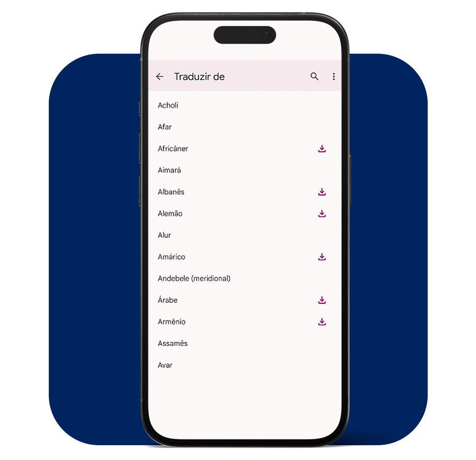 App de tradução por voz