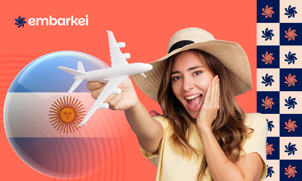 Argentina por preço de ônibus