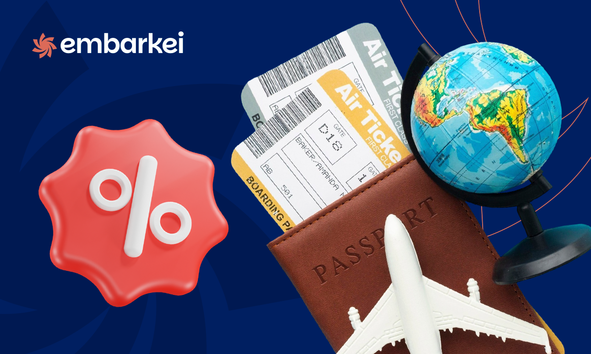 Passagens com até 70% de desconto