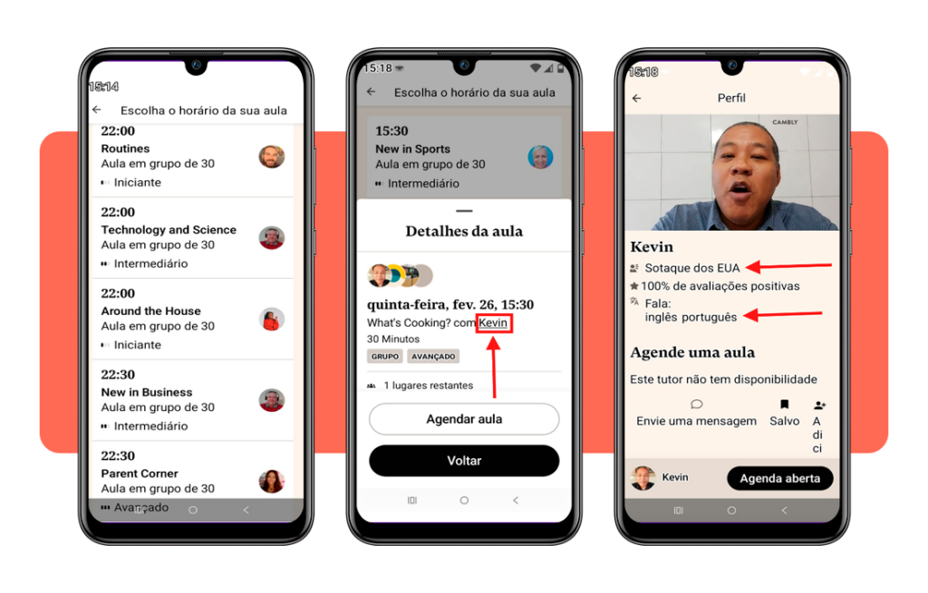 App para treinar com nativos