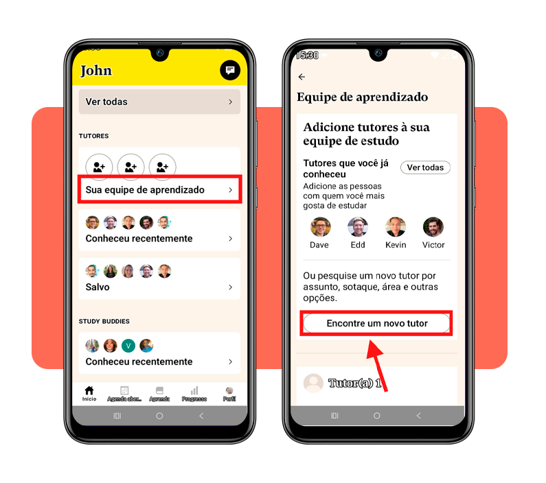 App para treinar com nativos