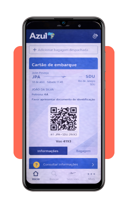 Fazer check-in rápido