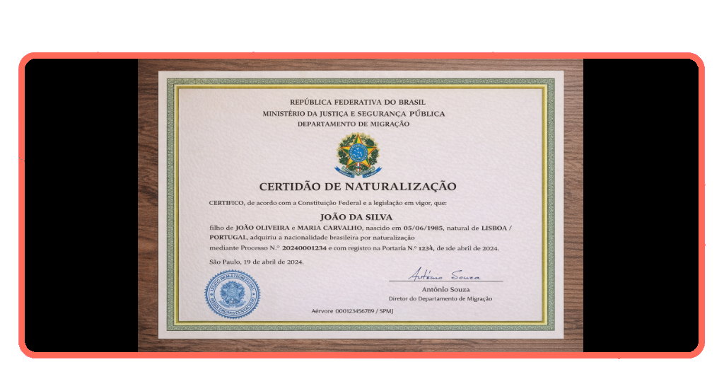 Cidadania italiana em segundos