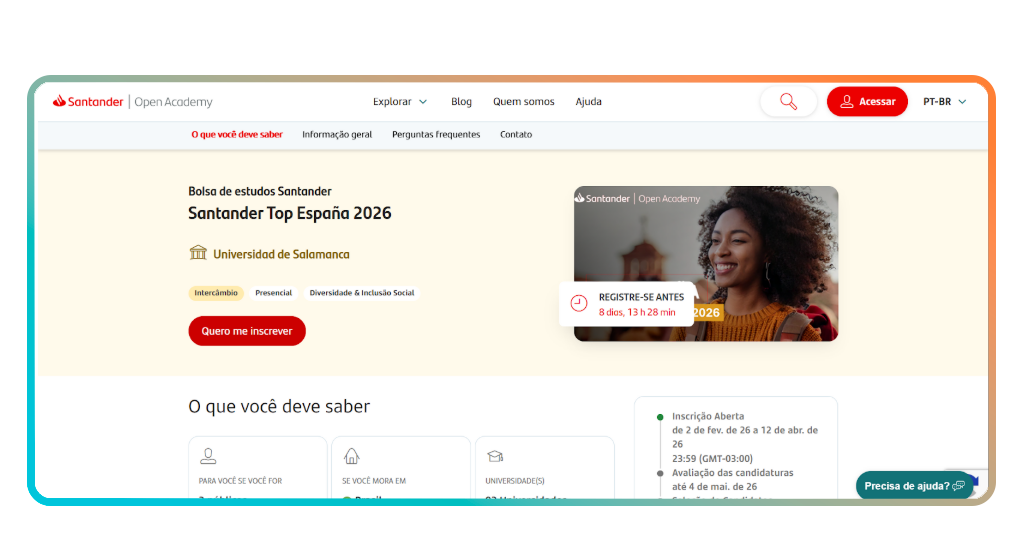 Intercâmbio na Espanha