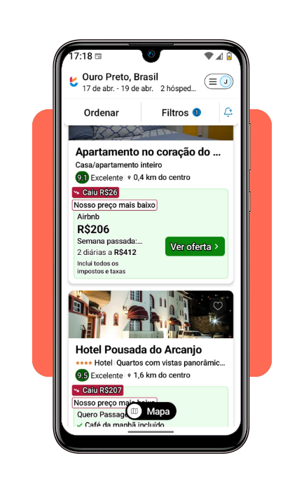 Hospedagem em Ouro Preto
