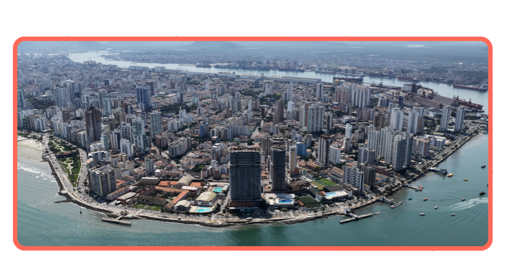 hospedagem em Santos