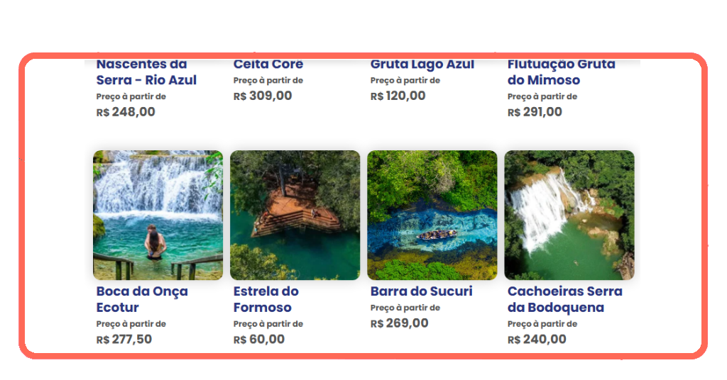 passeios em Bonito
